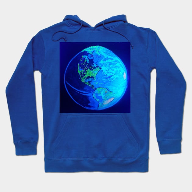 Earth our Home Hoodie by Signe23